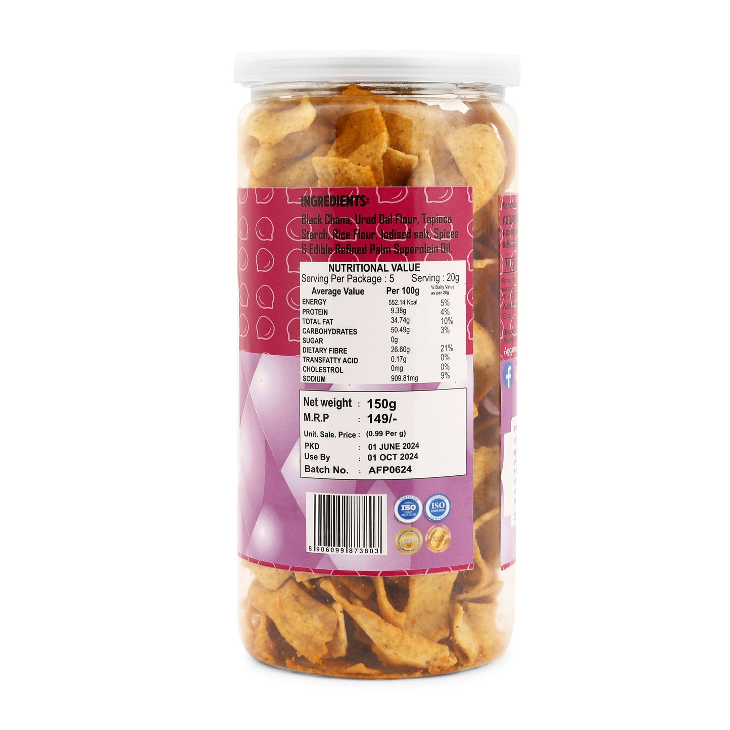 Kala Channa Cheese & Herb (150 Gm)