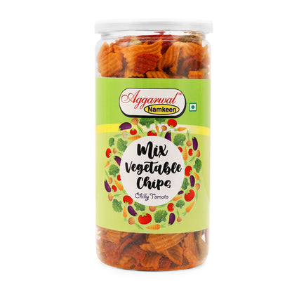 MIX VEGETABLE CHIPS CHILLY TOMATO ( 150 Gm )